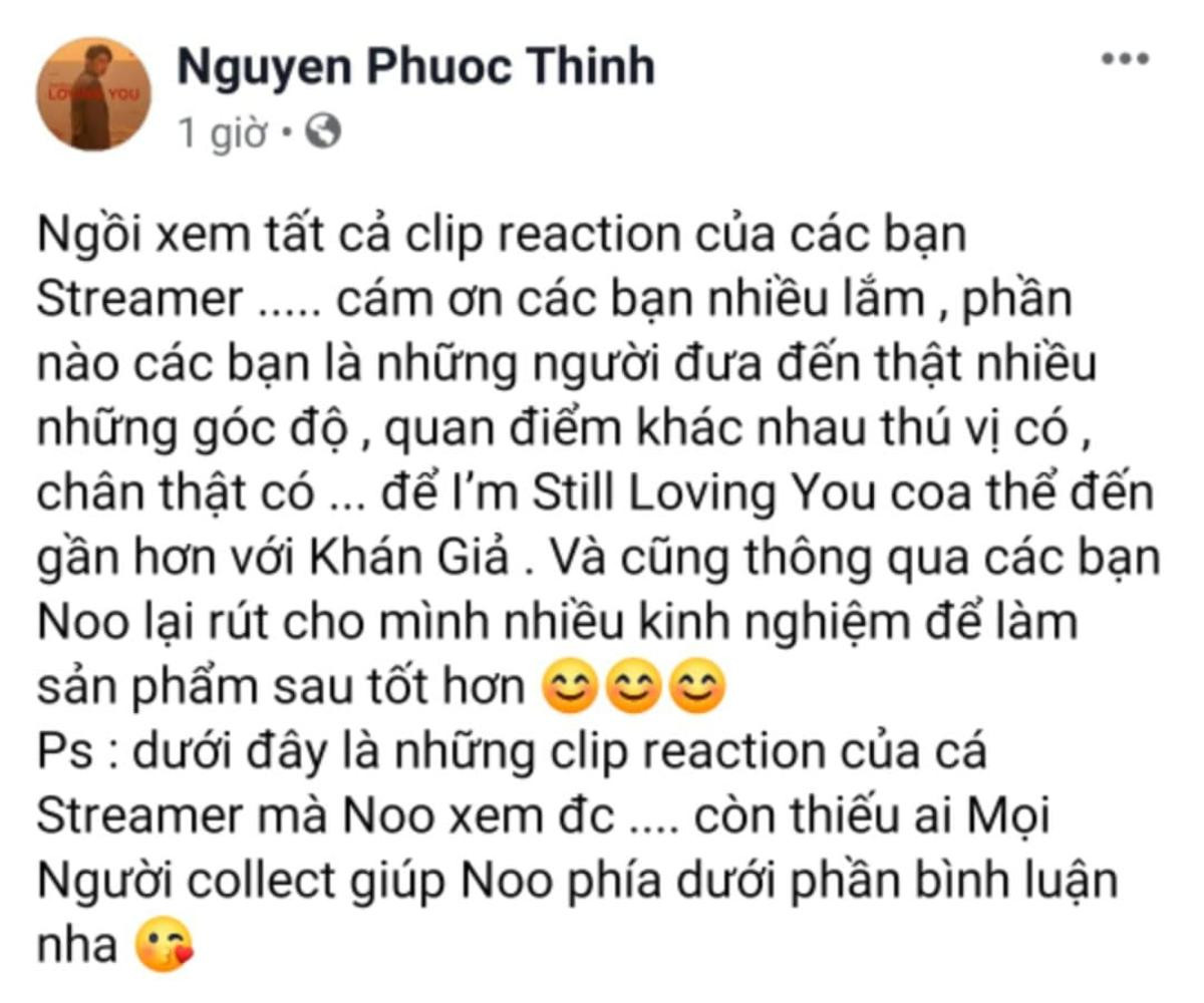 Fan thắc mắc lý do view MV tăng chậm, Noo Phước Thịnh thẳng thắn: 'Mọi thứ đều có số phận…' Ảnh 1