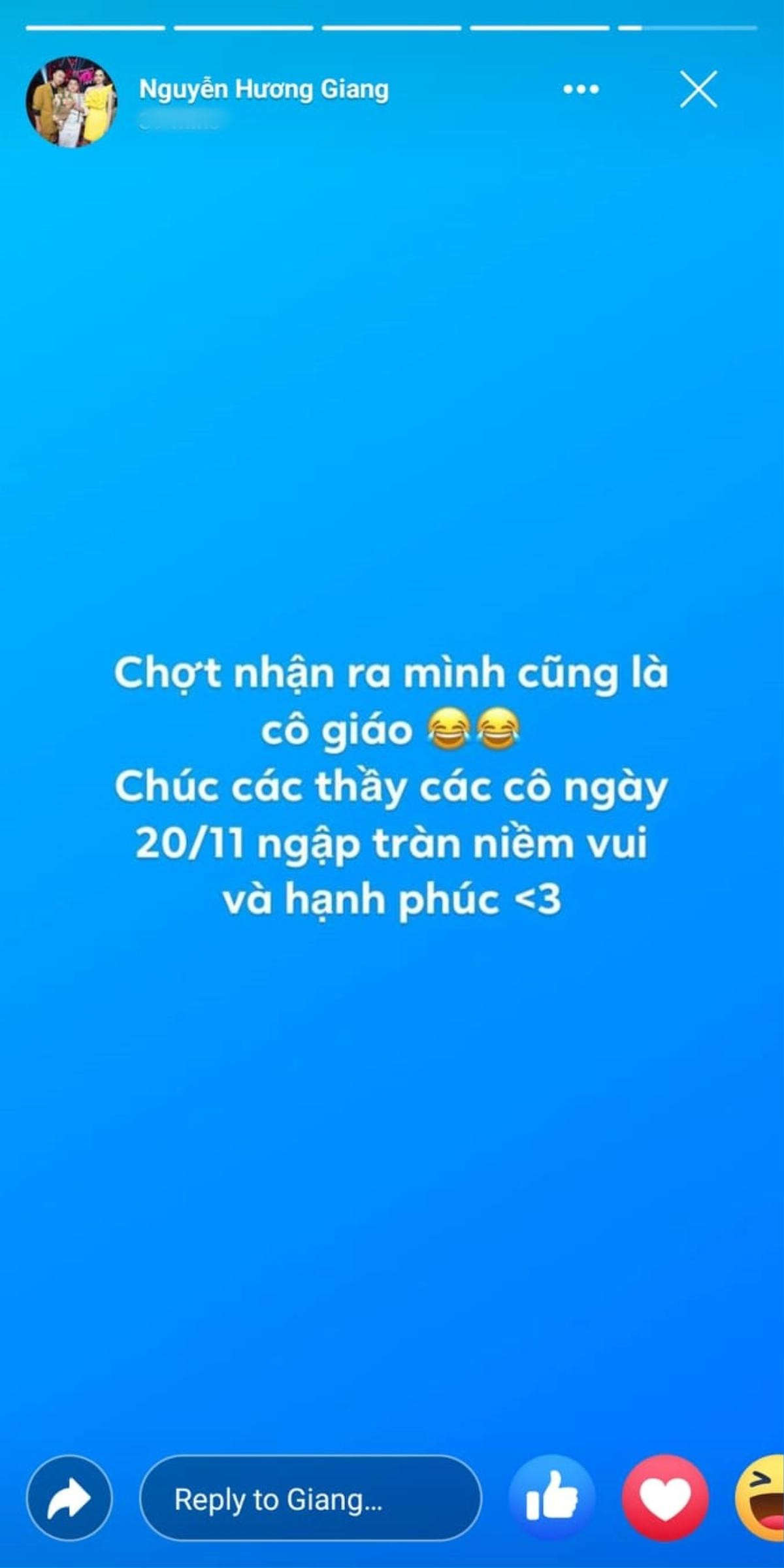 Dàn trò cưng gửi lời chúc 20/11 khiến Hương Giang xúc động: 'Chợt nhận ra mình cũng là cô giáo' Ảnh 6