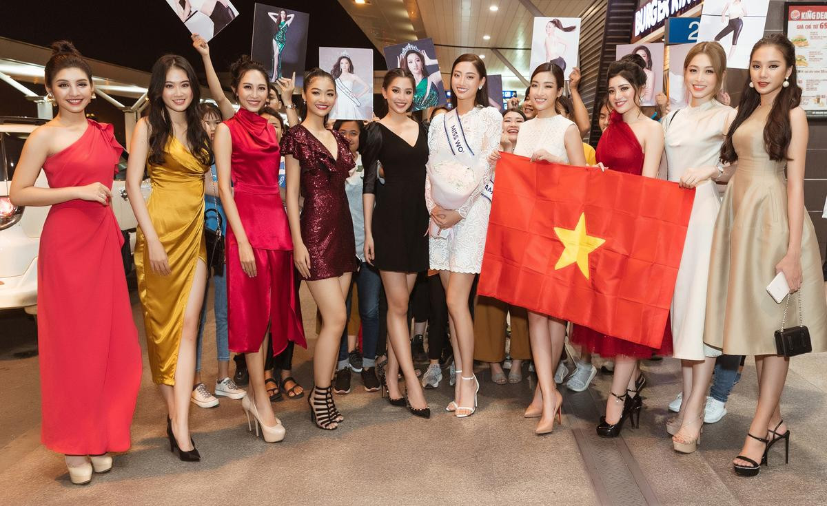 Hoa hậu Lương Thùy Linh mang 140 kg hành lý thi Miss World 2019, khẳng định 'xuất phát chậm càng mạnh mẽ hơn' Ảnh 7