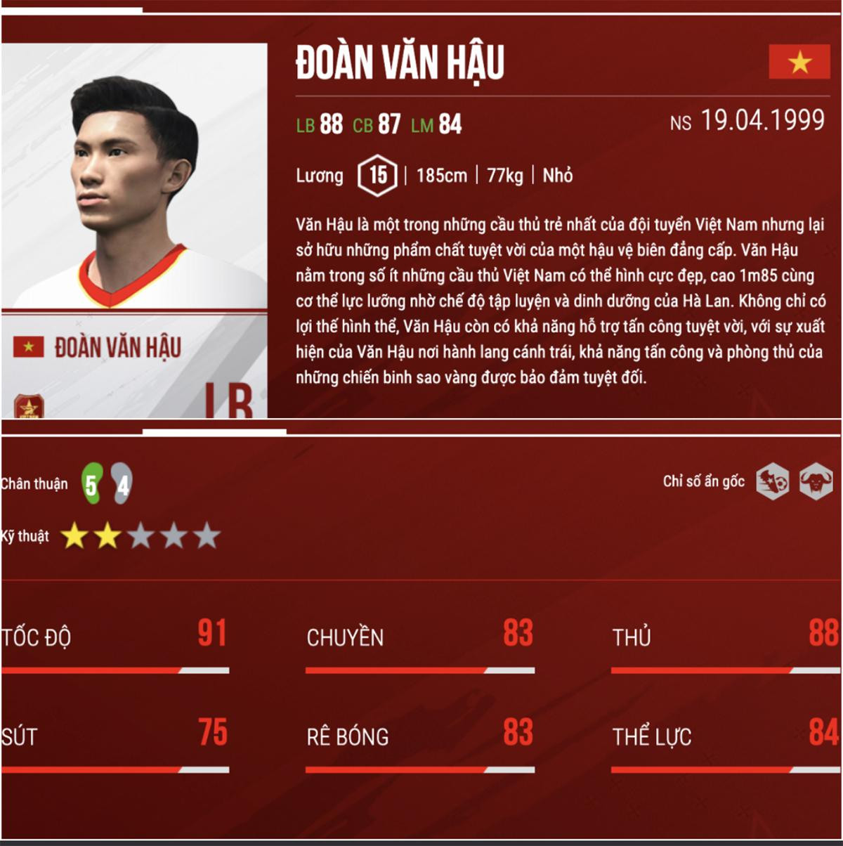 Văn Hậu, Đình Trọng và Duy Mạnh chính thức có mặt trong FIFA Online 4, hoàn thiện đội hình 11 cầu thủ Việt Ảnh 2