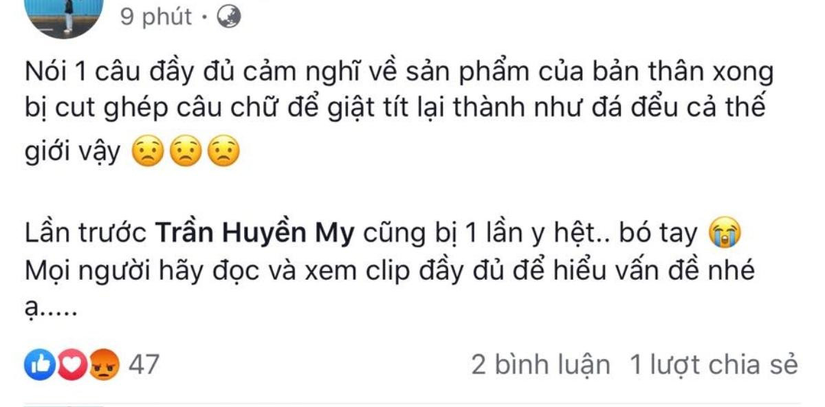 Ekip Amee bức xúc trước ồn ào nhận định top trending: ‘Câu chữ đã bị cắt ghép để giật tít’ Ảnh 3