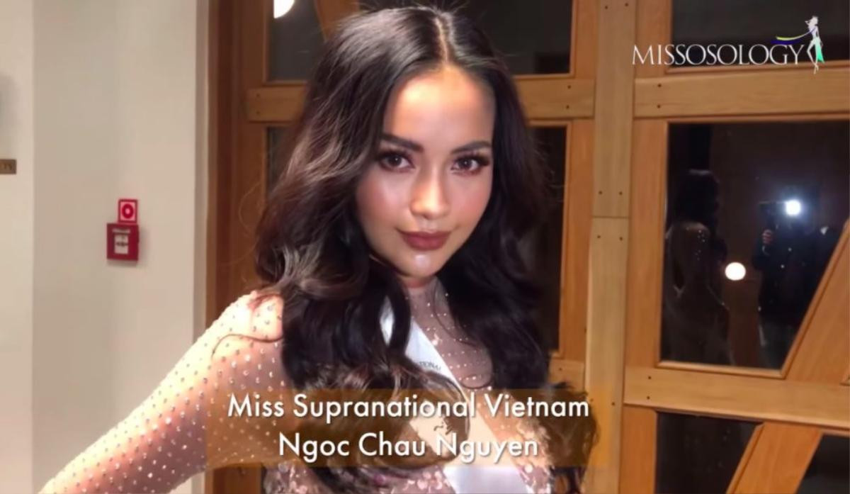 Ngọc Châu ghi điểm với phong cách thời thượng, giao tiếp tiếng Anh đầy tự tin tại Miss Supranational 2019 Ảnh 1