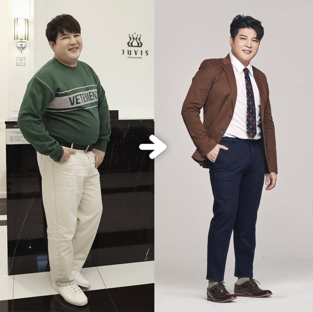 Shindong (Super Junior) giảm 17 cân, Heechul và Siwon lập tức chúc mừng Ảnh 1