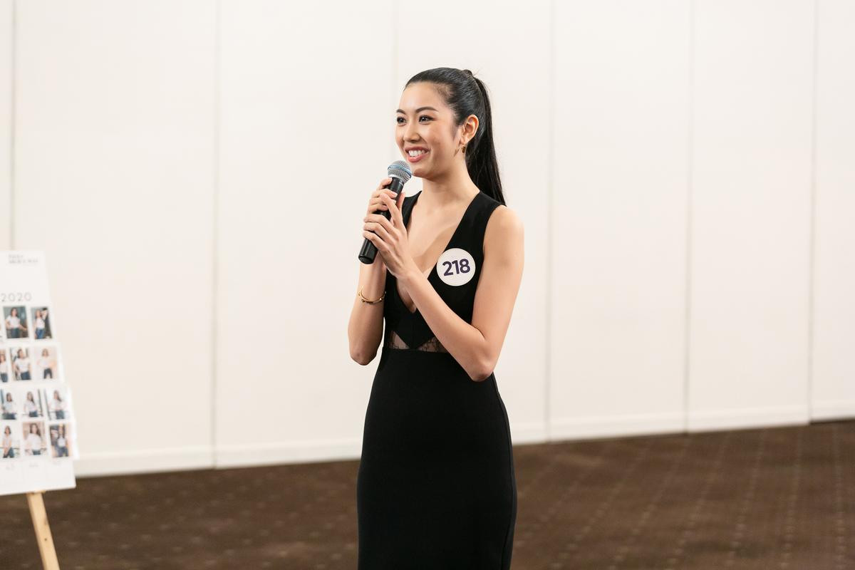 Được hỏi về dàn đối thủ Miss Universe 2019, Hoàng Thùy nghe nhầm, vô tư khen Thúy Vân - Tường Linh Ảnh 6