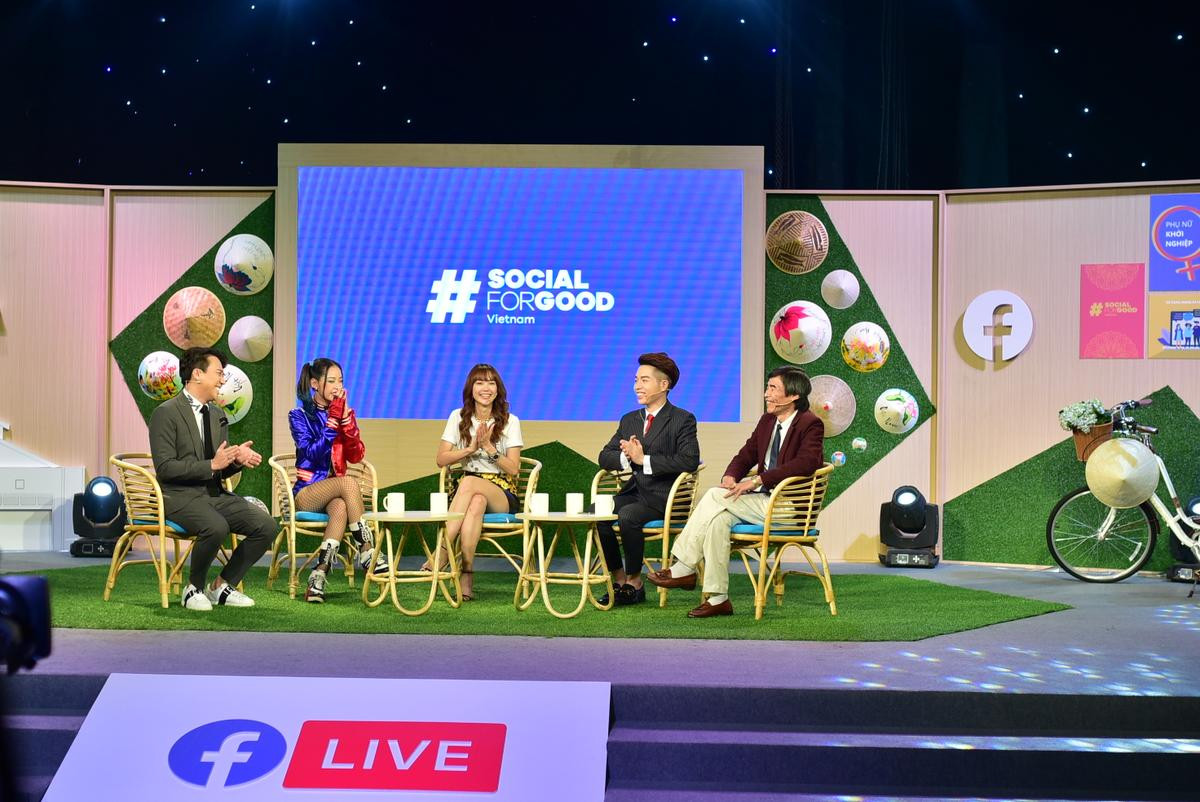 #SocialForGood: Trấn Thành dẫn livestream dài nhất Việt Nam, Thảo Trang chia sẻ quá khứ bị 'bạo hành' Ảnh 2