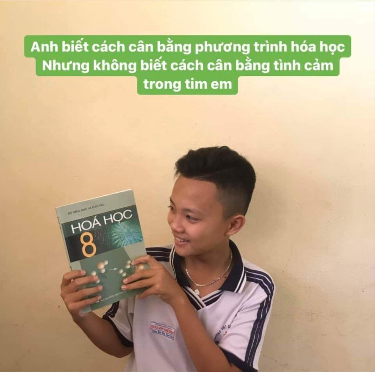 Học sinh lớp 8 ‘thả thính’ cực chất khiến CĐM thích thú: ‘Áp suất dưới biển quá nặng, nhưng không nặng bằng tình yêu em dành cho anh’ Ảnh 3