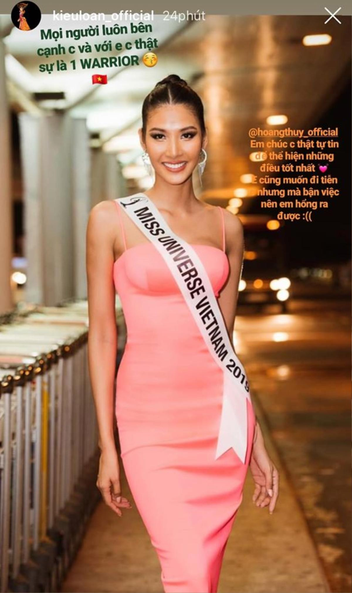 Minh Tú - Tường Linh - Kiều Loan chúc Hoàng Thùy 'làm nên cơm cháo' thắng Miss Universe 2019 Ảnh 5