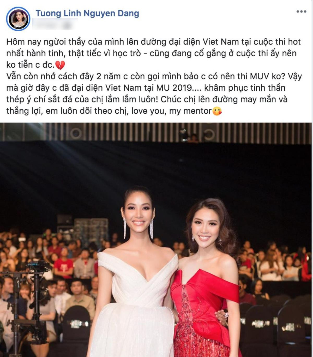 Minh Tú - Tường Linh - Kiều Loan chúc Hoàng Thùy 'làm nên cơm cháo' thắng Miss Universe 2019 Ảnh 7