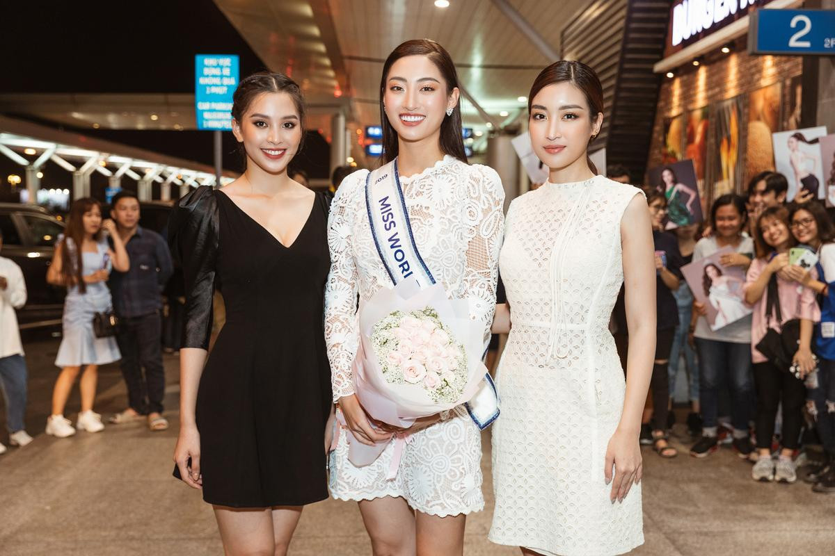 Đỗ Mỹ Linh - Tiểu Vy - Phương Nga - Kiều Loan: 'Lương Thùy Linh có nhiều cơ hội đăng quang Miss World' Ảnh 2