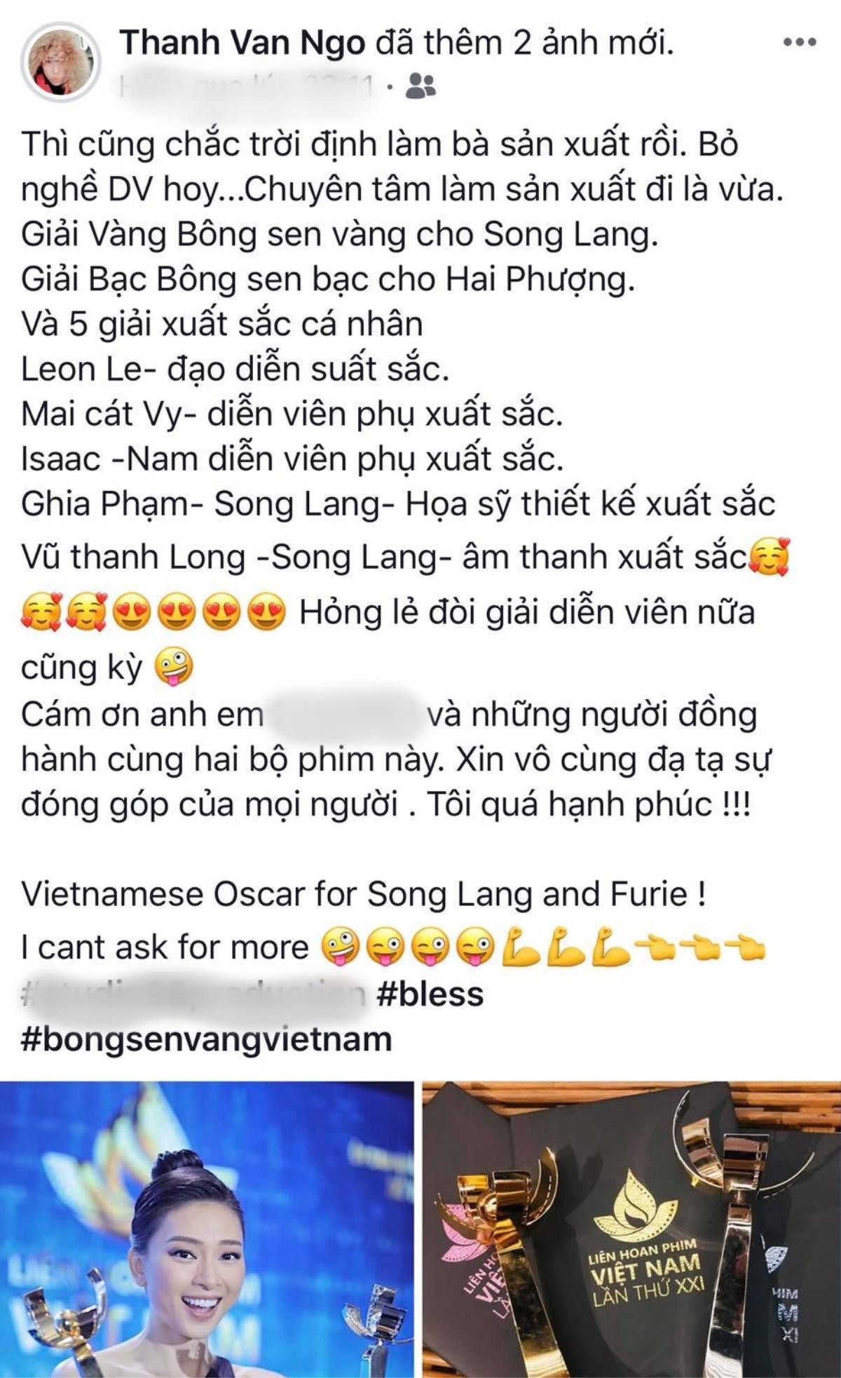 Trượt Bông Sen Vàng, Ngô Thanh Vân muốn bỏ nghề diễn viên, Xuân Lan bức xúc lên tiếng Ảnh 3