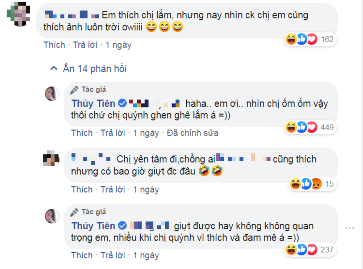 Thủy Tiên bất ngờ đòi 'đánh ghen' với fan hâm mộ vì dám thích Công Vinh Ảnh 2