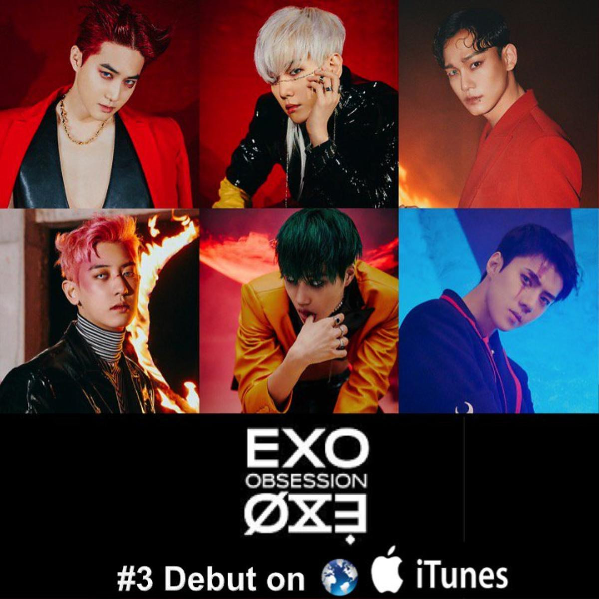 Obsession (EXO) sau 1 ngày phát hành: Dẫn đầu iTunes Worldwide, đạt huy hiệu 'khủng' của QQ Music và nhiều hơn thế Ảnh 2