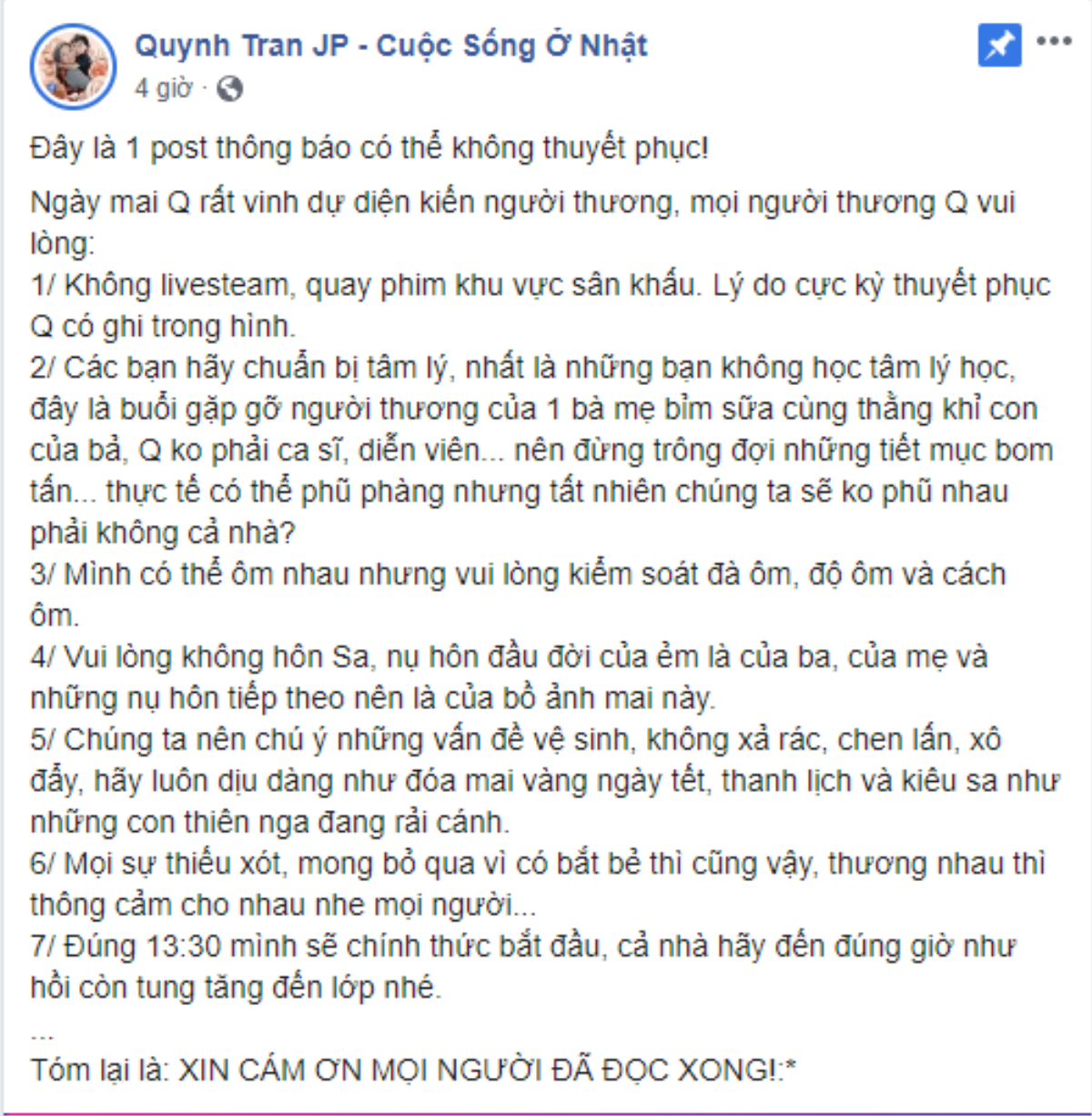 Trước giờ G buổi 'Gặp gỡ người thương', Quỳnh Trần JP ra 'tối hậu thư': 'Hãy chuẩn bị tâm lý và vui lòng không hôn Sa' Ảnh 5