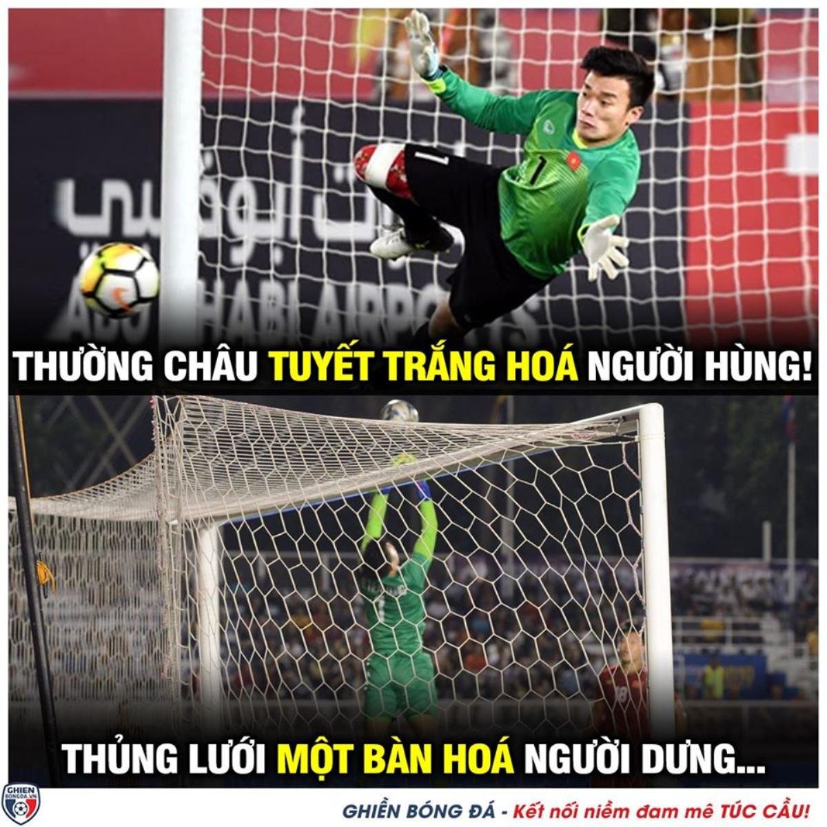 Ảnh chế: Bùi Tiến Dũng hóa Karius trong ngày U22 Việt Nam lội ngược dòng Ảnh 7