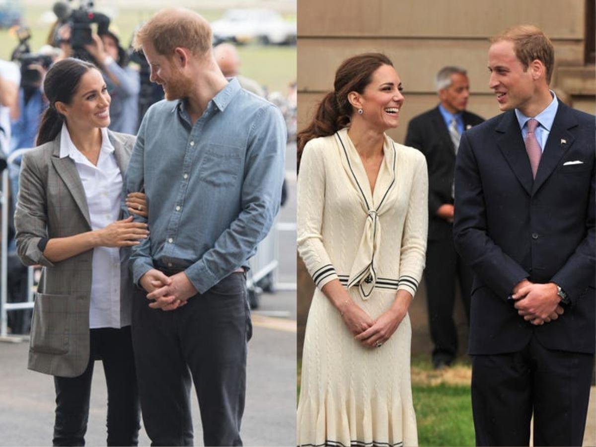 Chuyện tình của Hoàng tử Harry - Meghan Markle và Hoàng tử William - Kate Middleton Ảnh 10