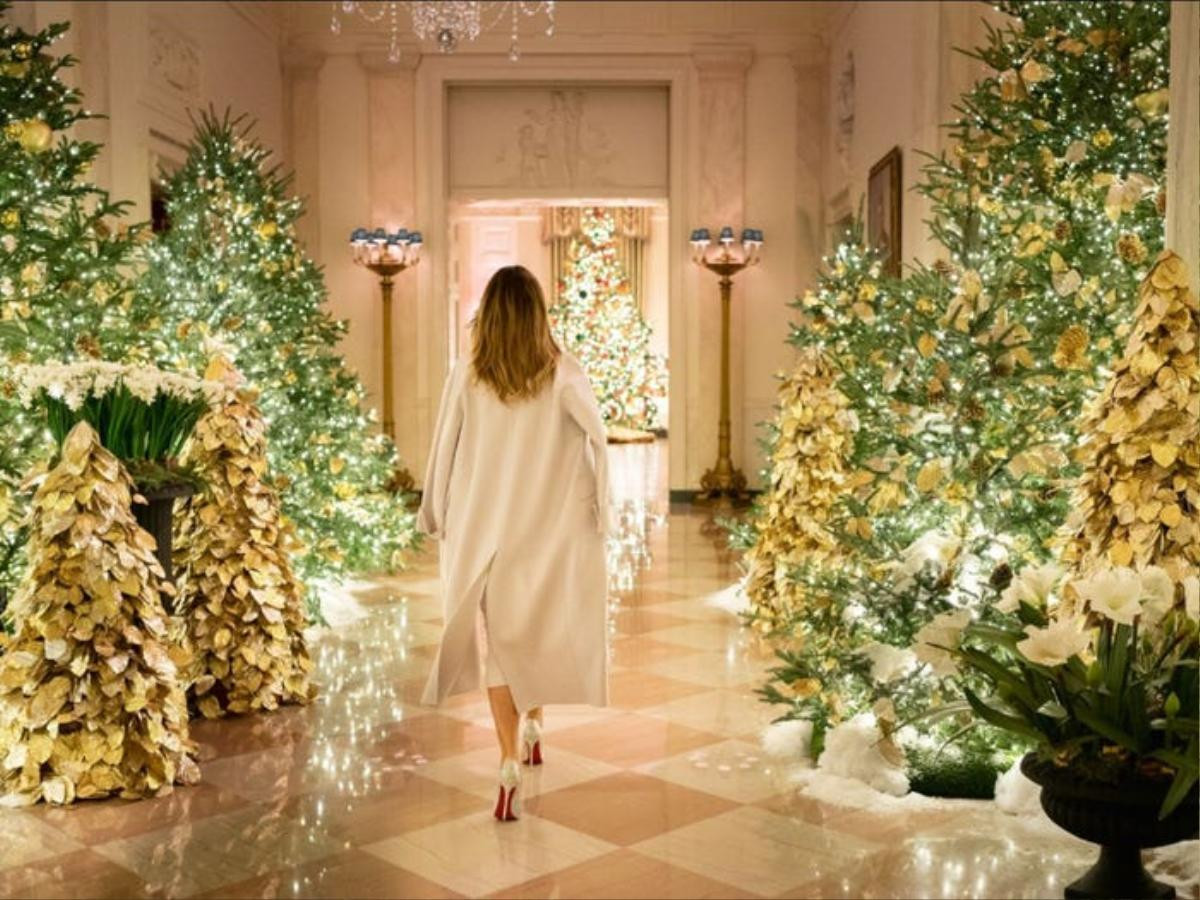 Đệ nhất phu nhân Melania Trump đảm nhiệm vị trí ‘giám sát công trình’ trang trí Noel cho Nhà Trắng Ảnh 4