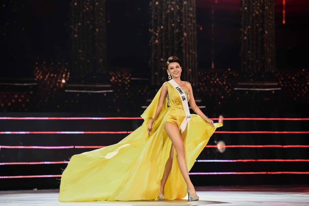 Top 10 đầm dạ hội xuất sắc nhất bán kết Miss Universe Việt Nam, xẻ tà chiếm thế thượng phong Ảnh 5