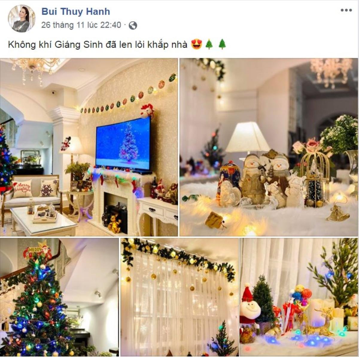 Xuýt xoa trước lâu đài ánh sáng đón noel của gia đình Thúy Hạnh - Minh Khang Ảnh 5