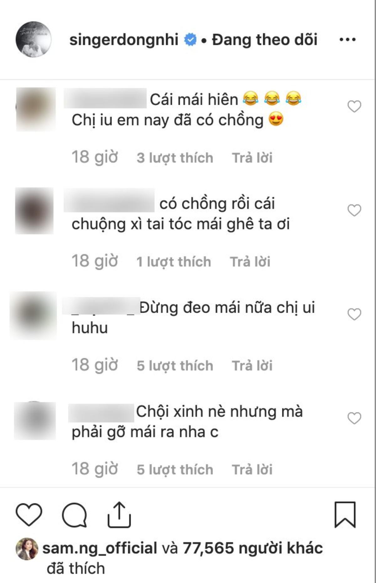 Vừa F5 sương sương với tóc mái, Đông Nhi bị fan phũ phàng khuyên bỏ ngay tức khắc Ảnh 9