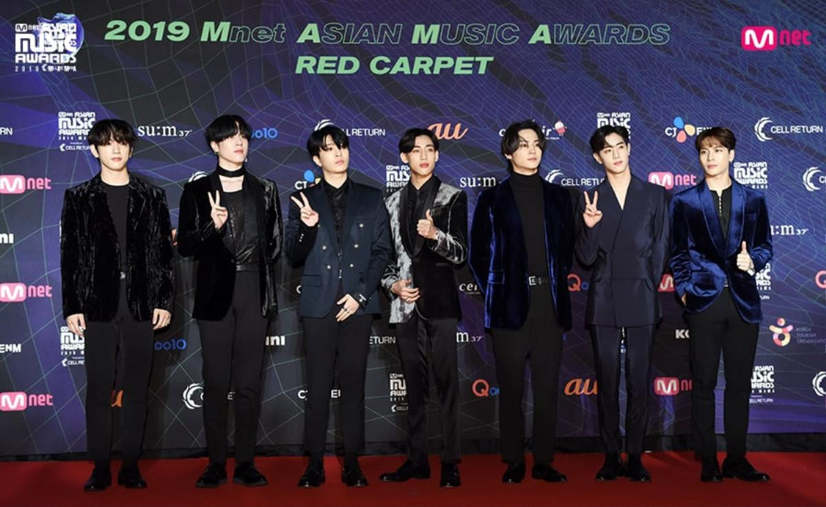 BTS mừng sinh nhật Jin, cùng SEVENTEEN - GOT7, TXT và Monsta X bừng sáng trên thảm đỏ 'MAMA 2019' Ảnh 29