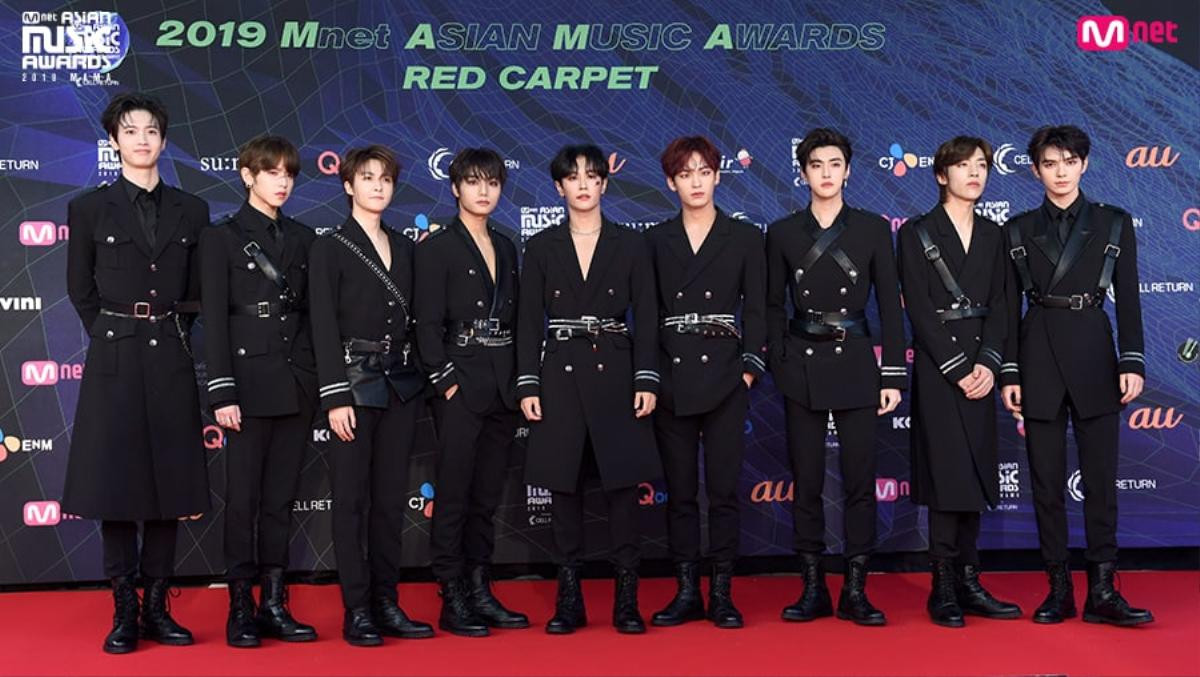 BTS mừng sinh nhật Jin, cùng SEVENTEEN - GOT7, TXT và Monsta X bừng sáng trên thảm đỏ 'MAMA 2019' Ảnh 42