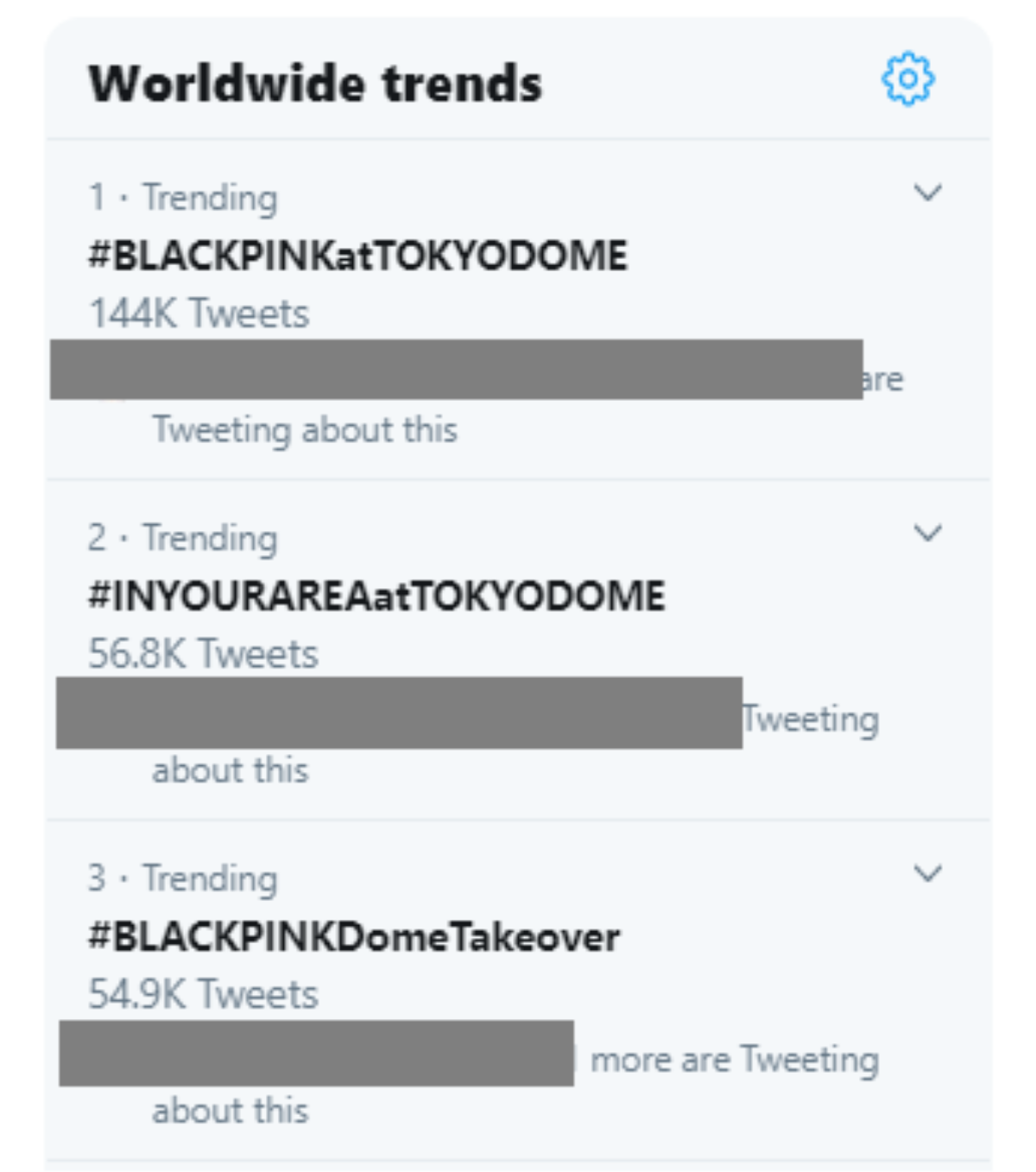 Hashtag #BLACKPINKatTOKYODOME tung hoành Twitter ủng hộ concert tại Nhật của BlackPink Ảnh 2