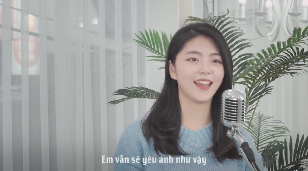 Nghe ngay bản cover song ngữ 'Nơi này có anh' của Sơn Tùng đến từ Hoa hậu Hàn Quốc Ảnh 1