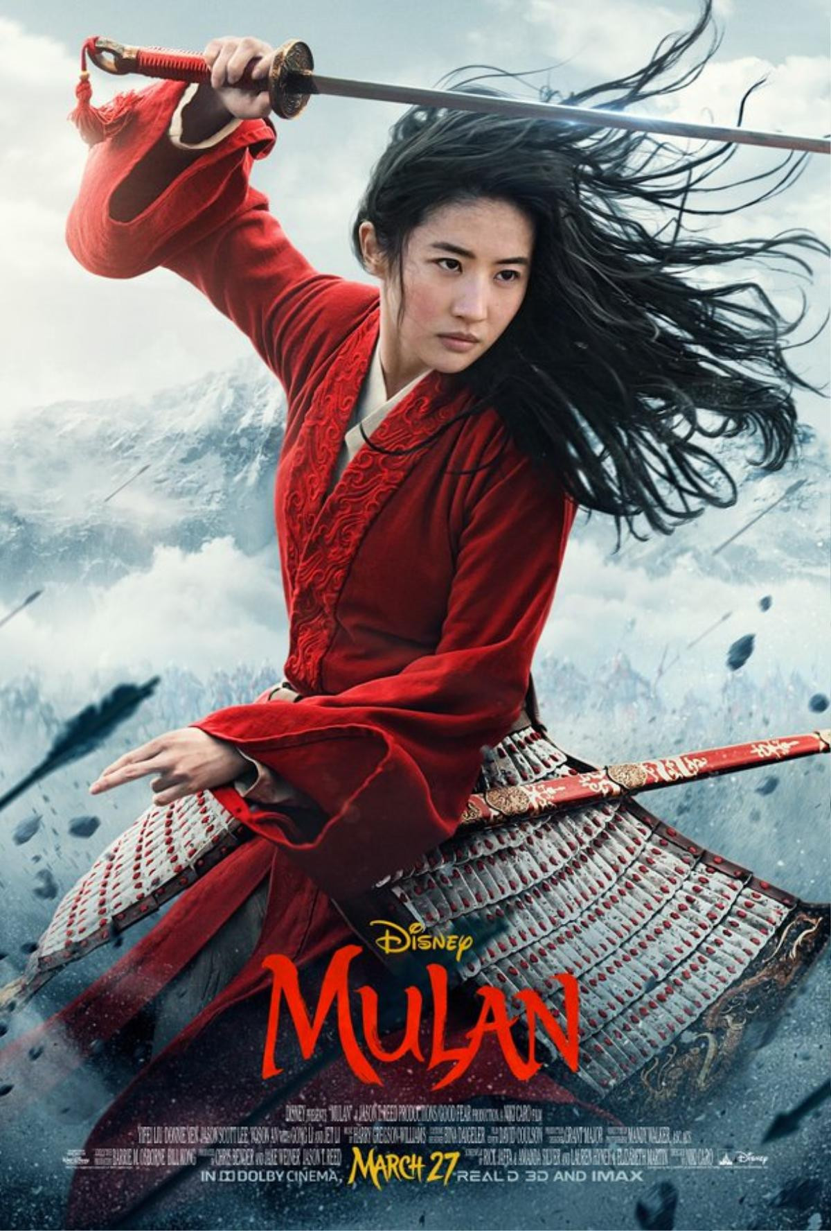 Trailer 'Mulan': Lưu Diệc Phi cận chiến với nữ quái Củng Lợi, Chân Tử Đan xuất hiện trong vai tướng quân Ảnh 1