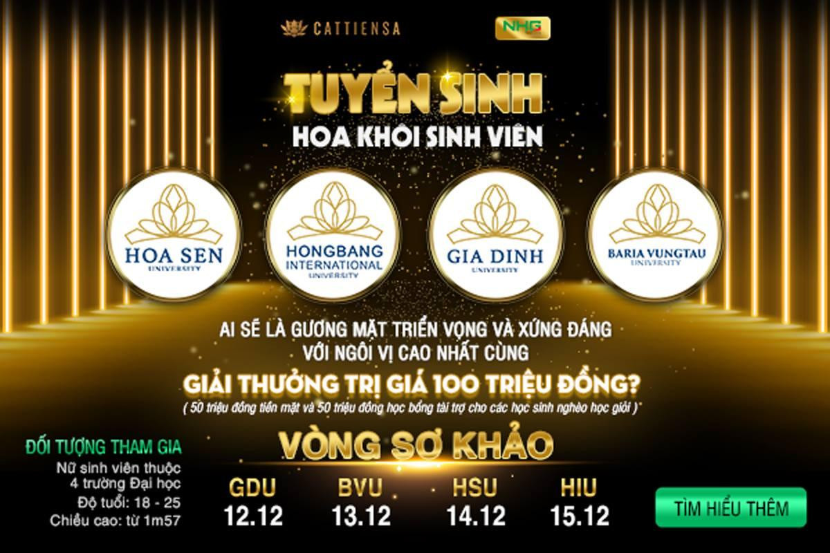 Lộ diện dàn BGK vòng sơ khảo cuộc thi 'Miss University NHG 2020' tại ĐH Gia Định Ảnh 1