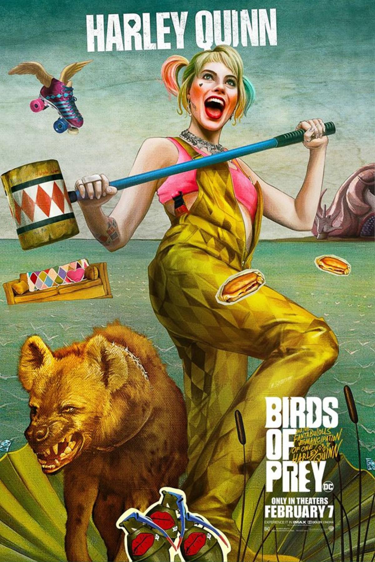 'Birds of Prey': Tìm hiểu về chú hải ly 'váy hường' trong bộ poster sặc sỡ mới nhất Ảnh 4