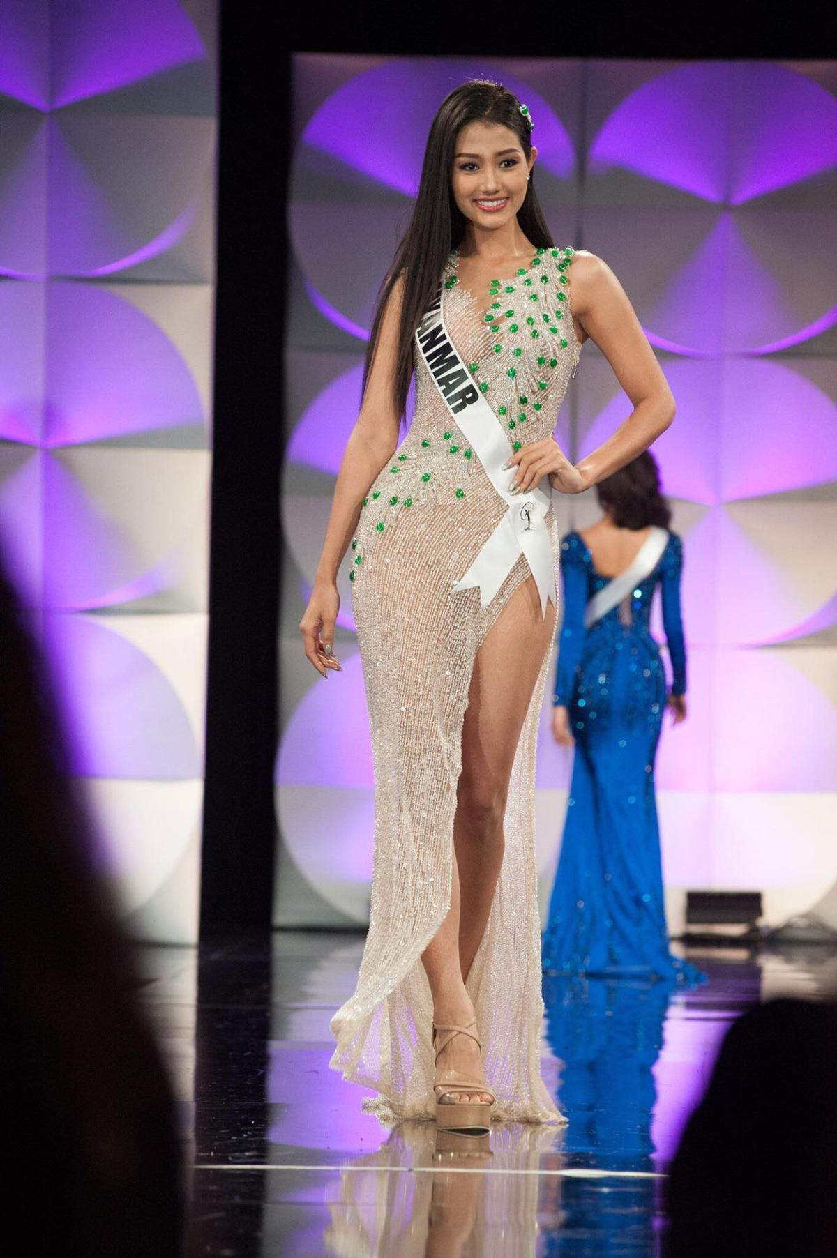 10 hoa hậu đẹp nhất Bán kết Miss Universe 2019: Hoàng Thùy dẫn đầu với váy dạ hội 'đúng đỉnh' Ảnh 9