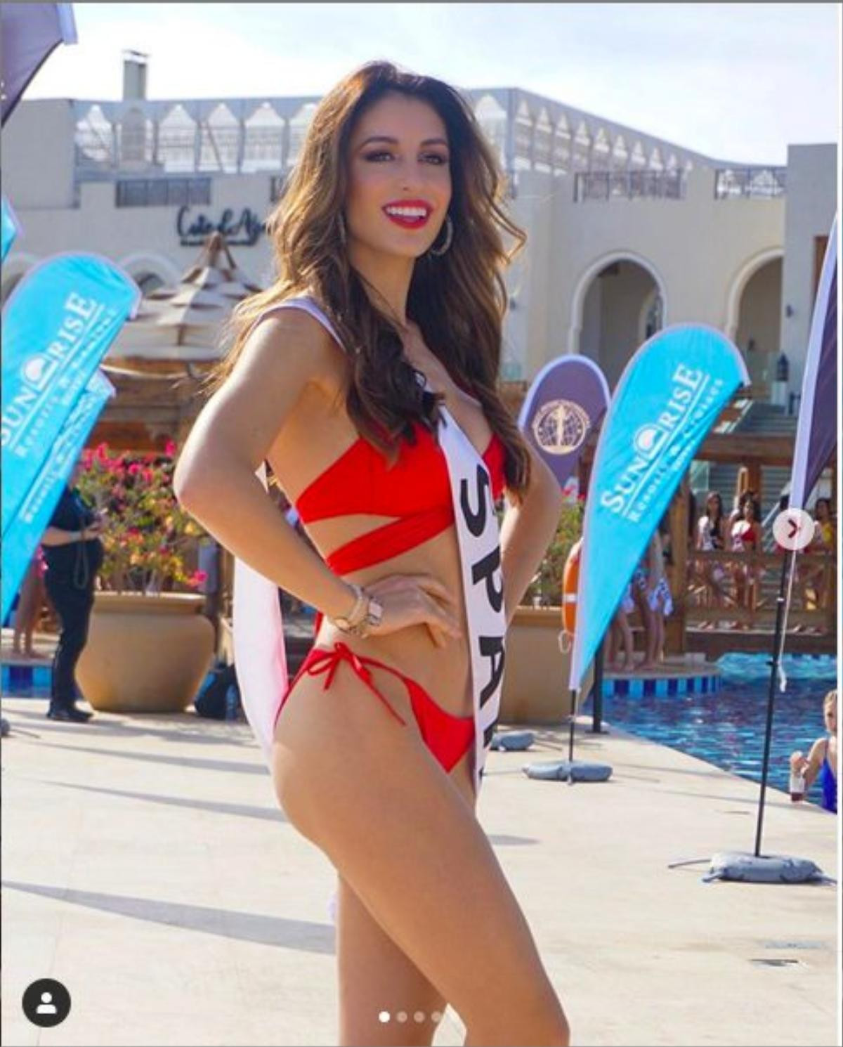 Á hậu Thúy An diện bikini lấn át dàn đối thủ để lộ mỡ thừa, hình xăm ở Miss Intercontinental Ảnh 12