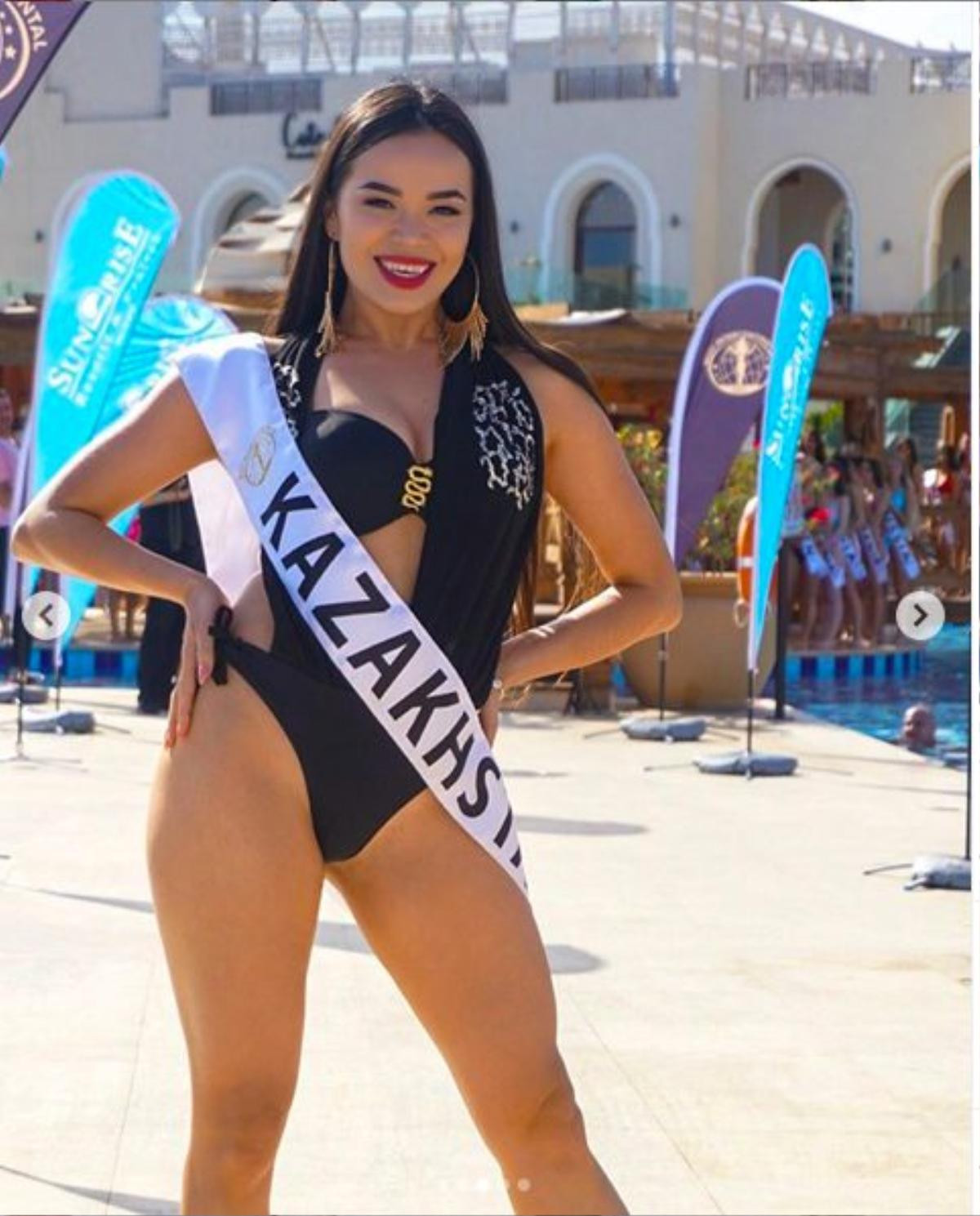 Á hậu Thúy An diện bikini lấn át dàn đối thủ để lộ mỡ thừa, hình xăm ở Miss Intercontinental Ảnh 18