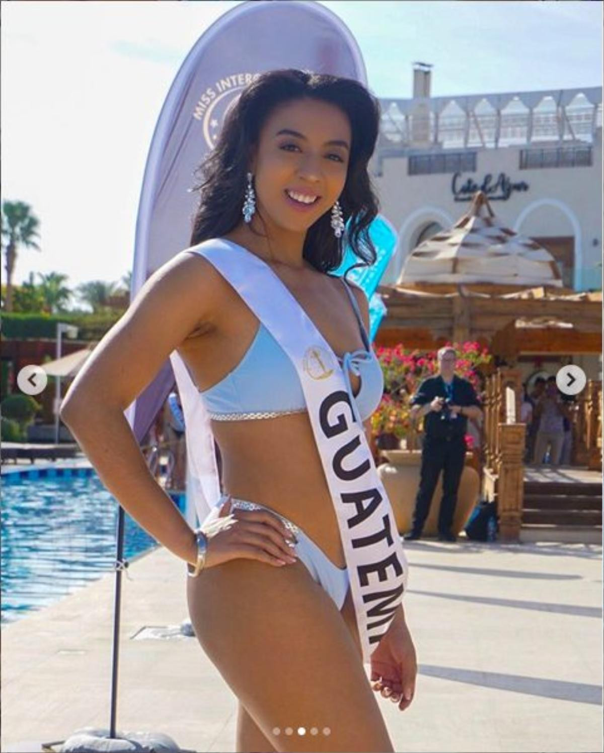 Á hậu Thúy An diện bikini lấn át dàn đối thủ để lộ mỡ thừa, hình xăm ở Miss Intercontinental Ảnh 21