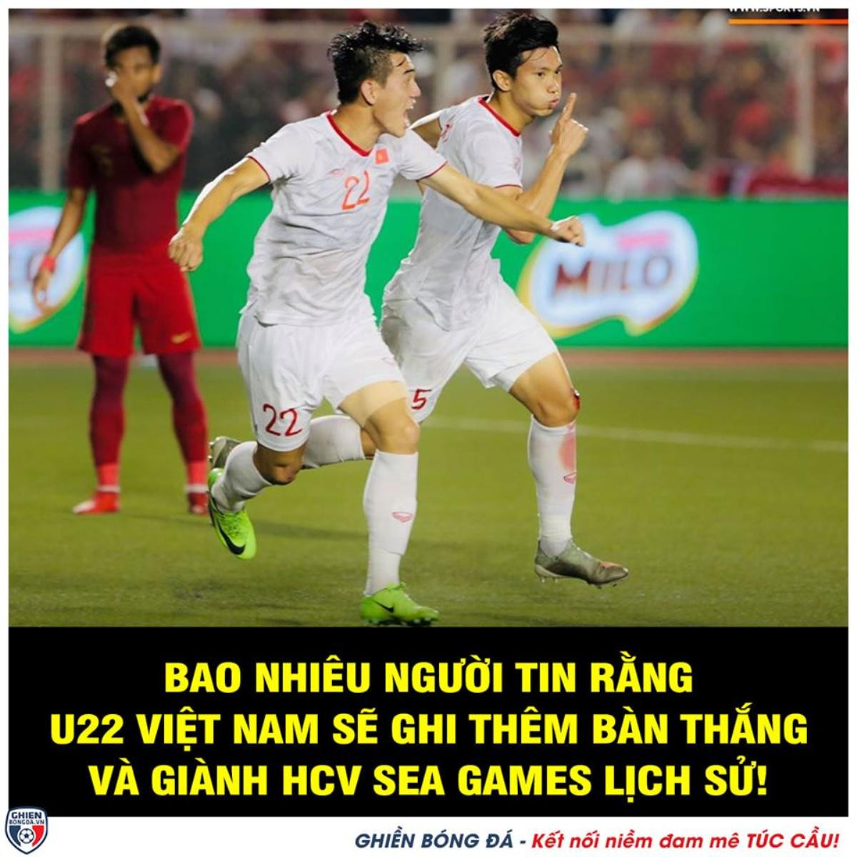 Ảnh chế: Văn Hậu ghi bàn, fan Việt chuẩn bị đi 'bão' mừng vô địch SEA Games 30 Ảnh 3