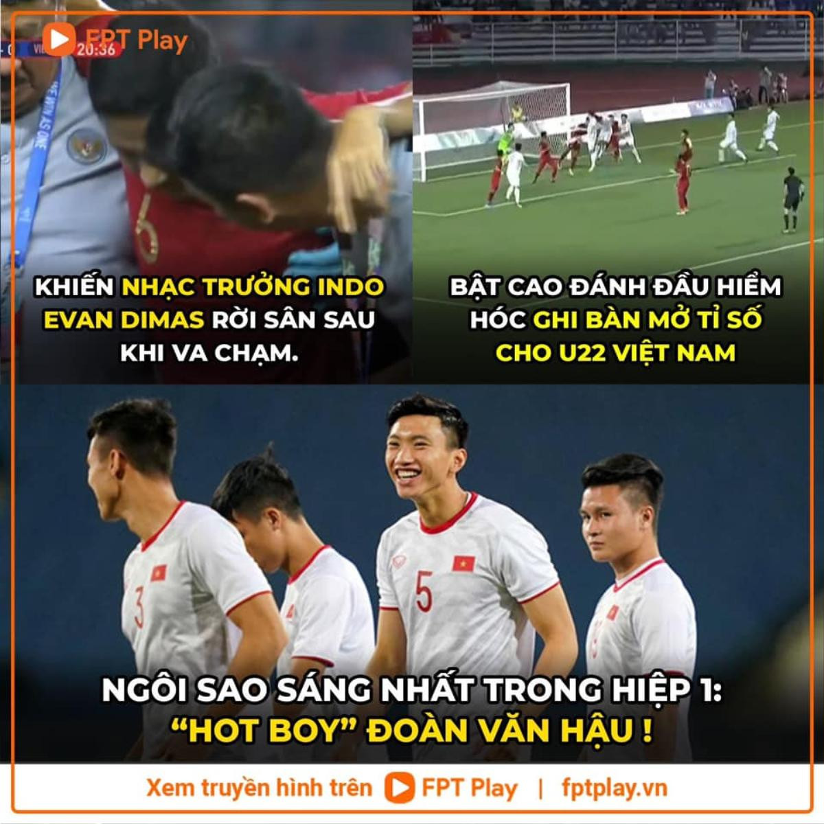 Ảnh chế: Văn Hậu ghi bàn, fan Việt chuẩn bị đi 'bão' mừng vô địch SEA Games 30 Ảnh 1