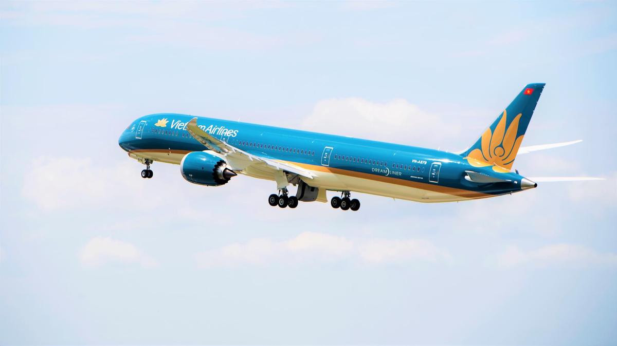 Vietnam Airlines bố trí ‘siêu máy bay’ Boeing 787-10 đón đoàn thể thao Việt Nam trở về từ SEA Games 30 Ảnh 1