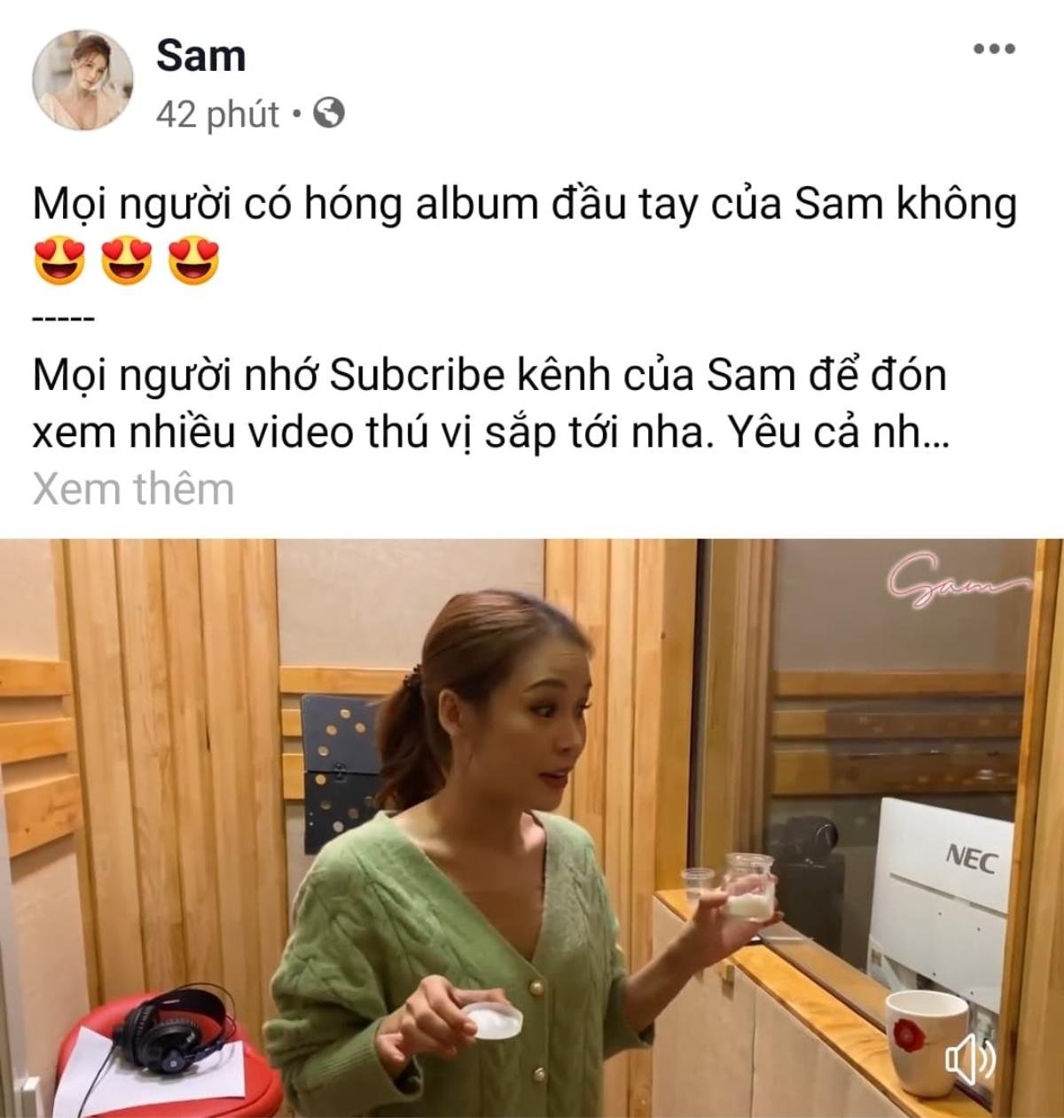 Sam tiết lộ ăn hết nửa hũ muối để giữ giọng, chuẩn bị hoàn tất album đầu tay Ảnh 2