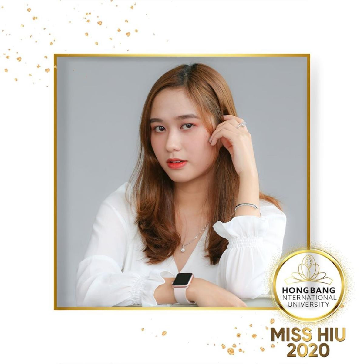 Những hình ảnh ấn tượng của dàn thí sinh tham dự Hoa khôi ĐH Quốc tế Hồng Bàng - Miss University NHG 2020 Ảnh 5