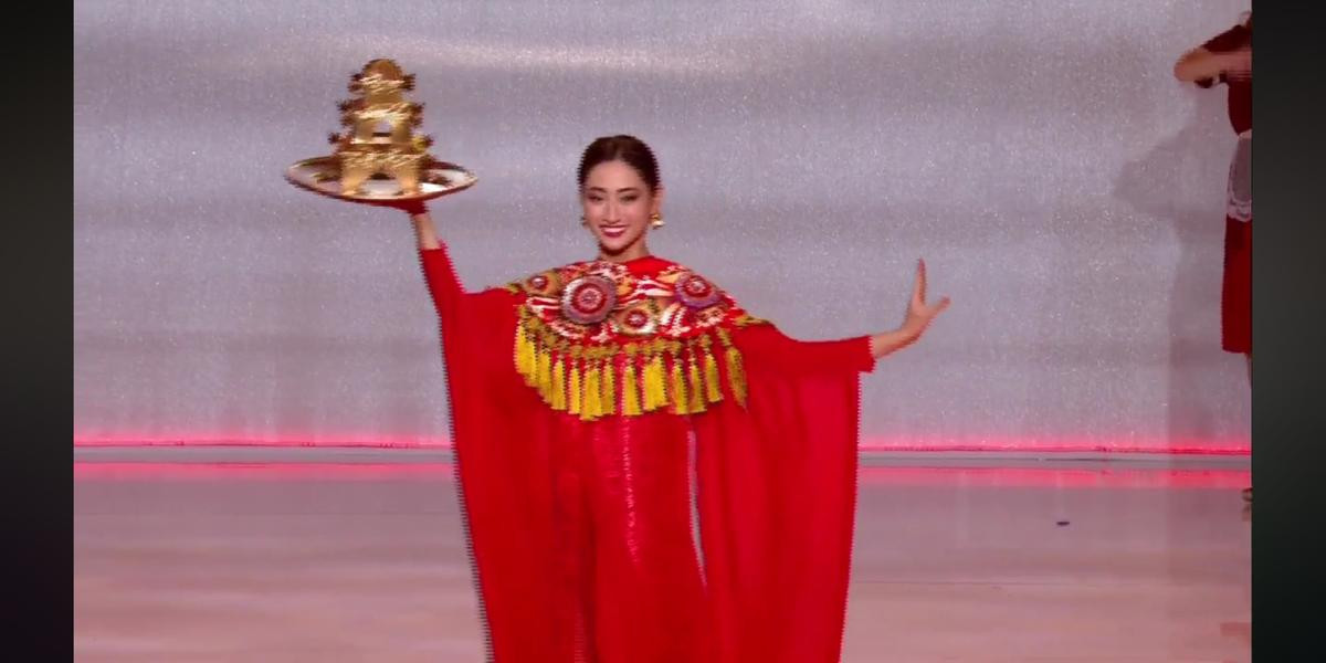 Hoa hậu Lương Thùy Linh múa mâm vàng đẹp mắt trên sân khấu Miss World 2019 Ảnh 9