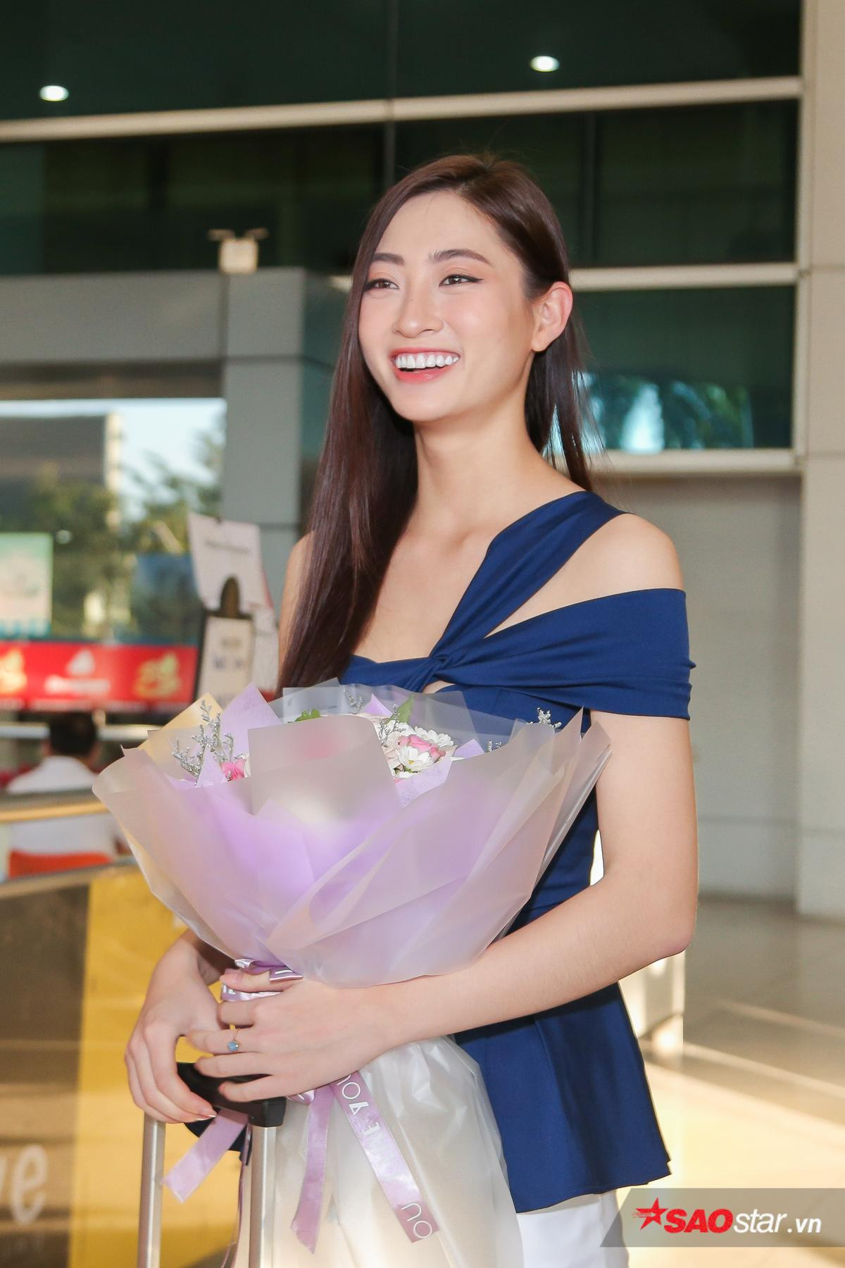 Trở về từ Miss World, Lương Thùy Linh sum họp Kiều Loan - Tường San: 3 nhan sắc in-top vẻ vang Ảnh 1