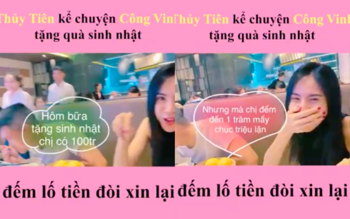 Thuỷ Tiên 'tố' Công Vinh: Tặng sinh nhật hơn 100 triệu rồi đòi lại Ảnh 2