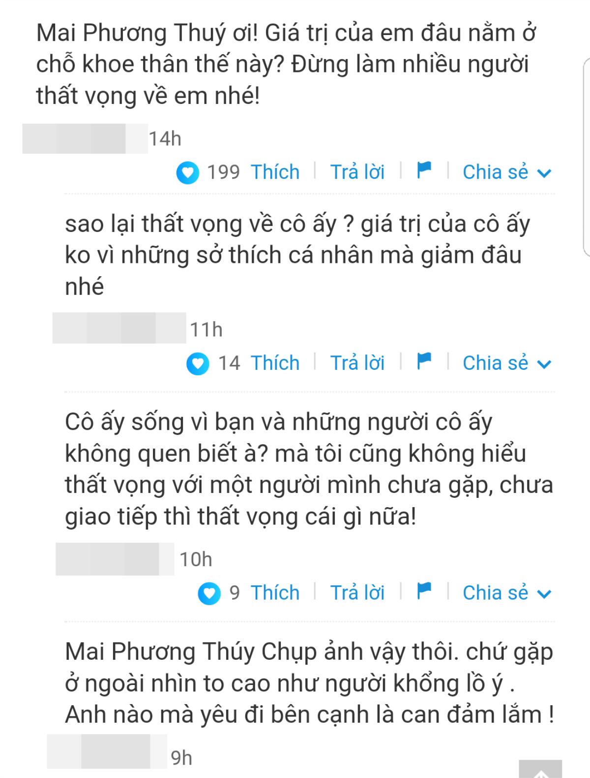 Lấp ló vòng 1 đứng ban công tạo dáng, Mai Phương Thúy nhận lời khuyên thấm thía từ fan Ảnh 3