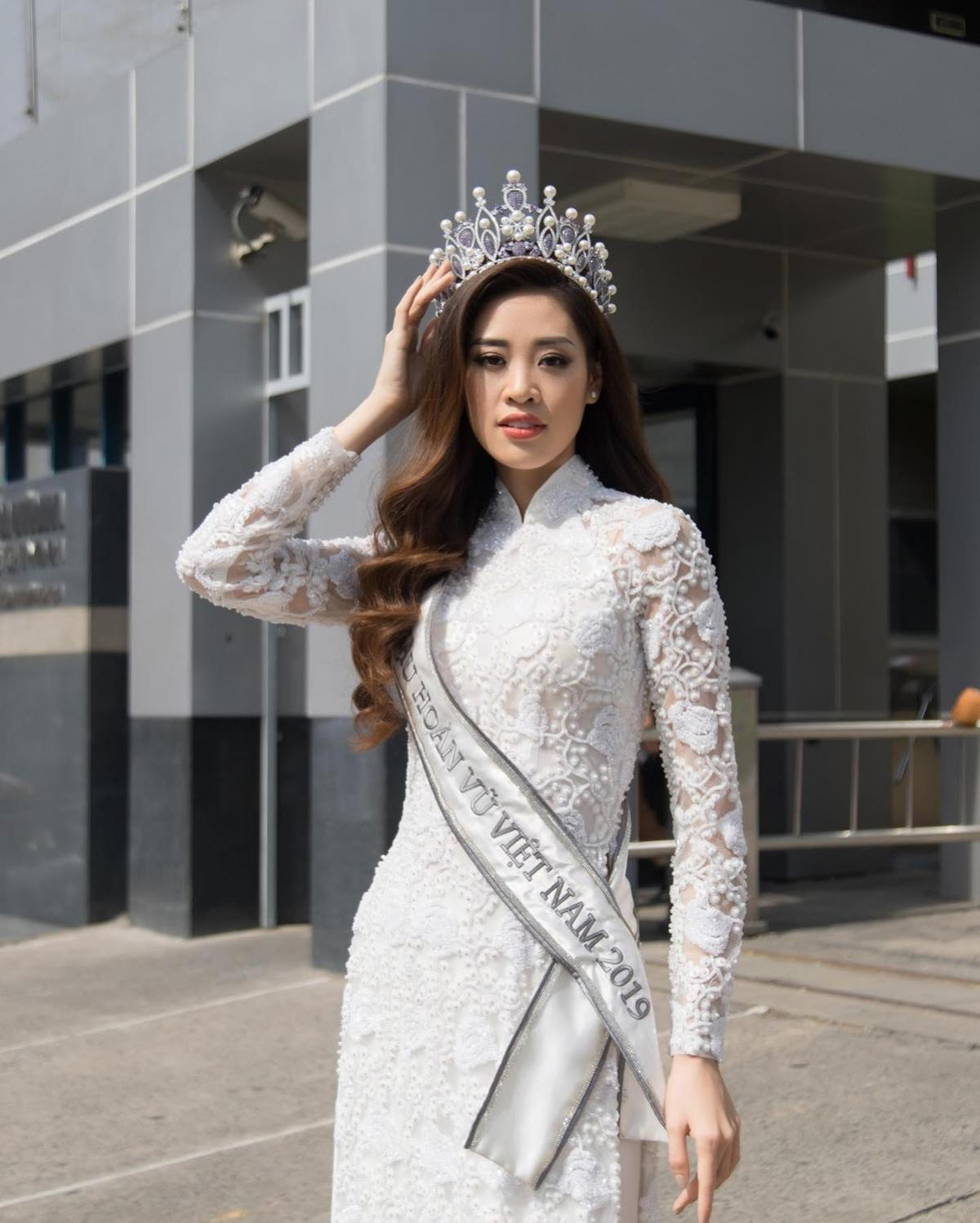 Hoa hậu Khánh Vân 3 lần thắng giải 'Người đẹp áo dài': 'Chắc sẽ mang áo dài thi Miss Universe 2020' Ảnh 6