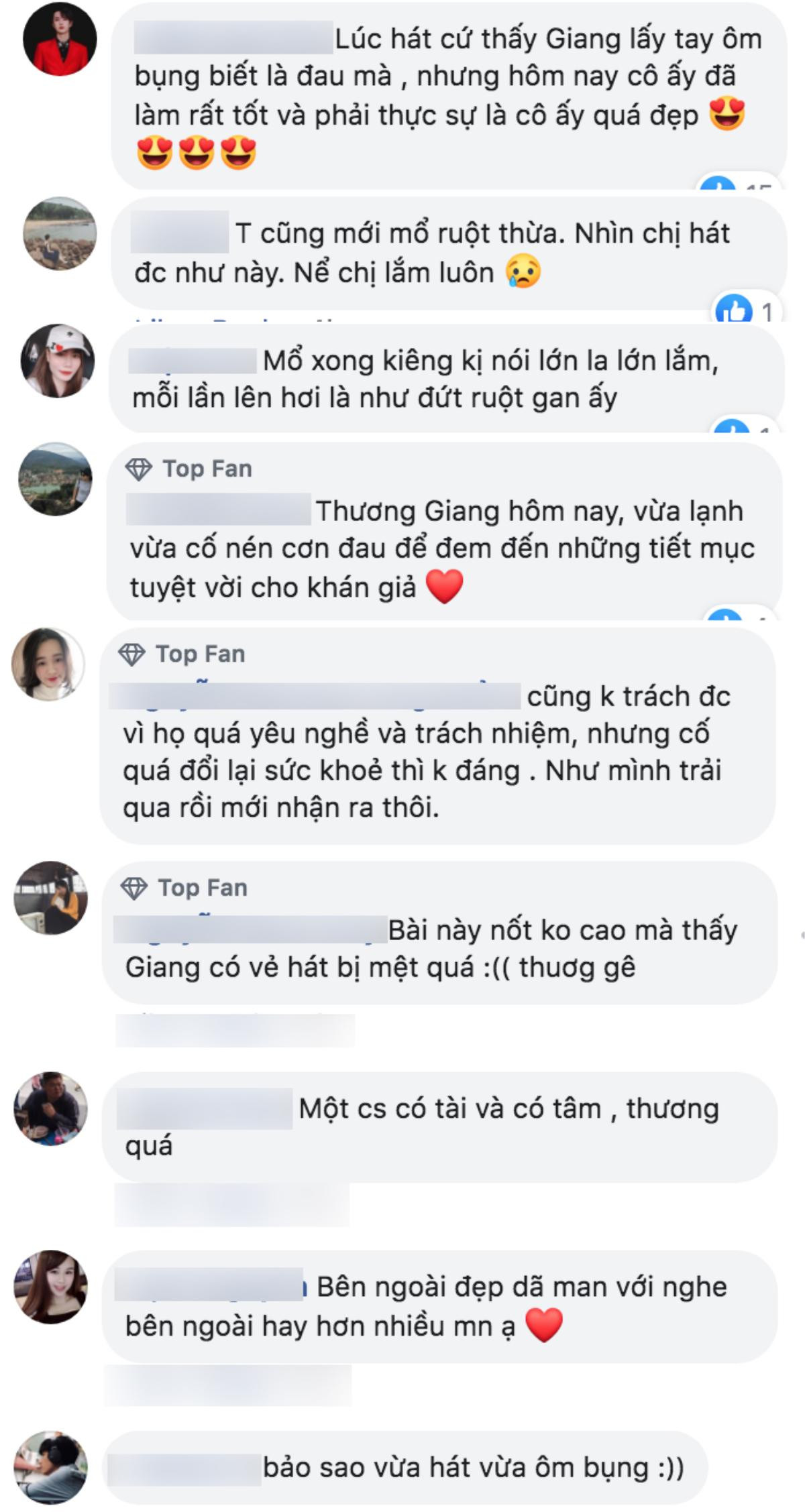 Hương Giang mổ ruột thừa chưa lành, cố đứng hát vì fan: 'Các bạn đứng, Giang cũng không ngồi' Ảnh 6