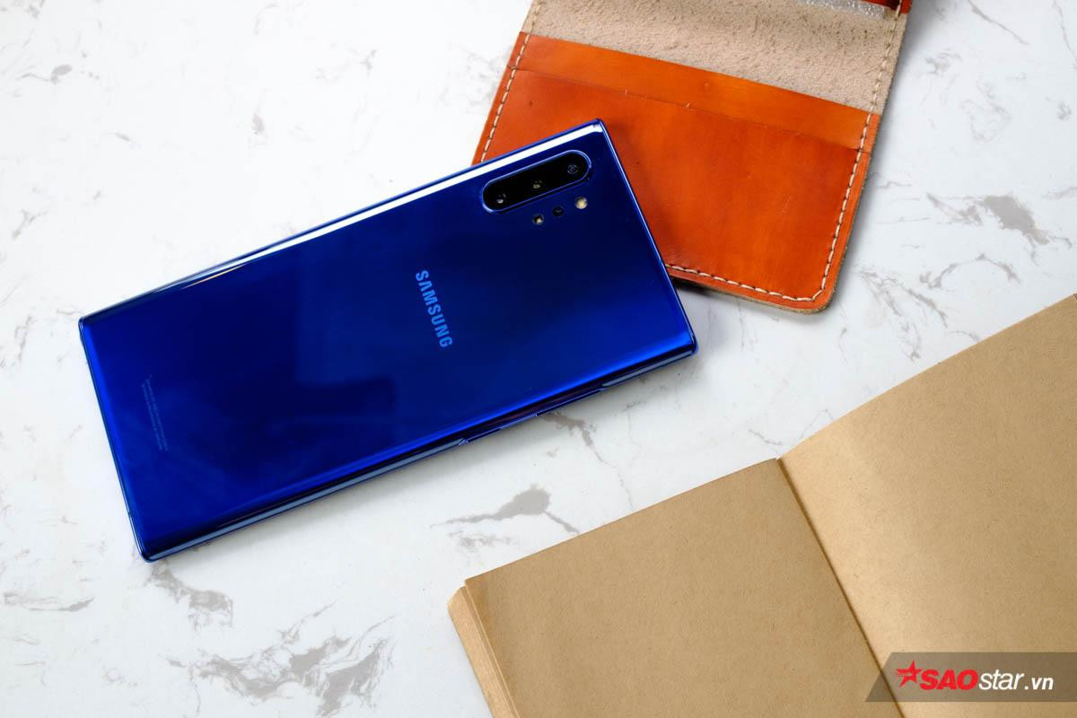 Đánh giá Samsung Galaxy Note10+ phiên bản màu Xanh Aura: Mặt lưng đẹp không tỳ vết! Ảnh 1