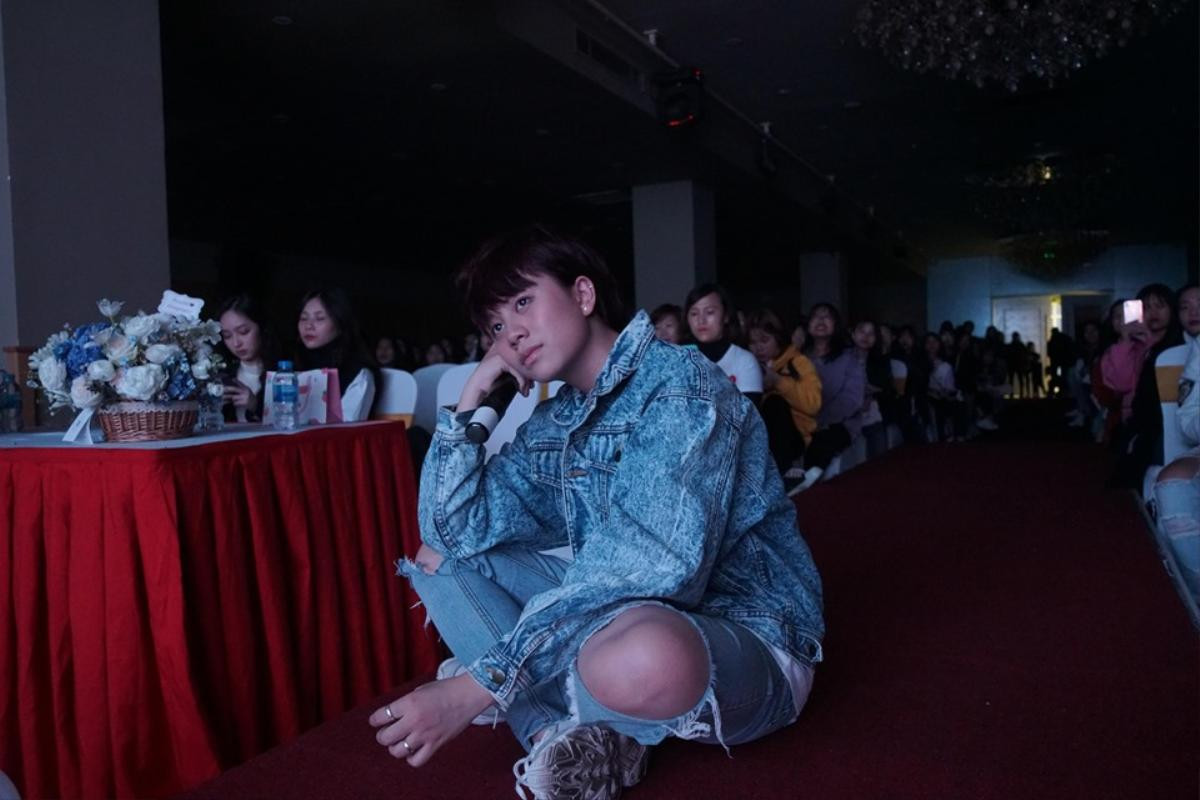 Bảo Hân 'bật khóc' trong buổi fanmeeting sau vai diễn đầu tiên với số người tới tham gia kỉ lục Ảnh 8