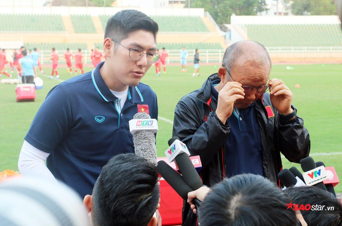 HLV Park Hang Seo: 'Tôi không lo lắng khi vắng Đoàn Văn Hậu' Ảnh 1