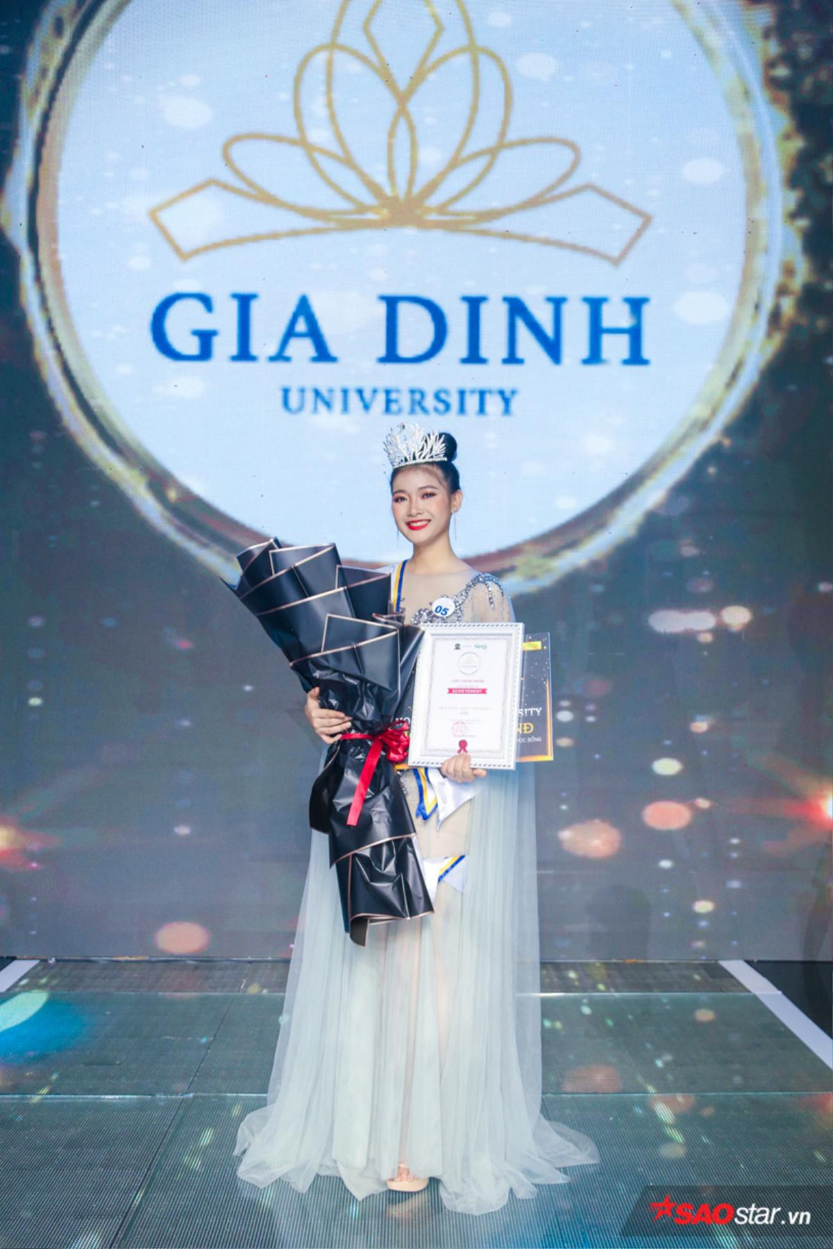 Thanh Huyền - Tân Hoa khôi ĐH Gia Định tại 'Miss University NHG 2020': 'Độc lập tài chính trước 25 tuổi là mục tiêu lớn của mình' Ảnh 1