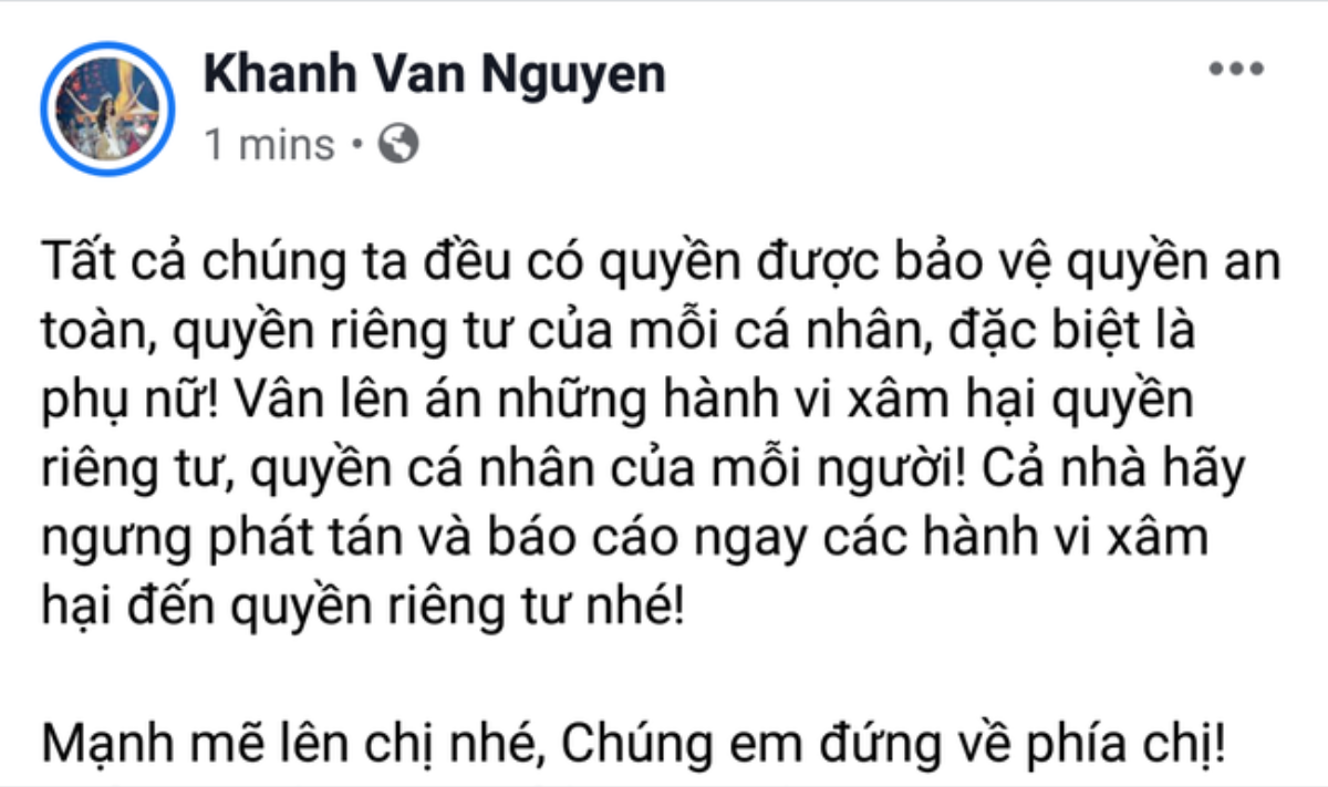 Văn Mai Hương bị kẻ xấu tung clip 'bẩn', Hoa hậu H'Hen Niê lên tiếng: 'Phụ nữ phải được tôn trọng và bảo vệ quyền an toàn dù ở bất cứ đâu' Ảnh 3